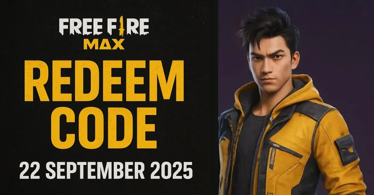 Free Fire Max Redeem Code Today 22 September 2025